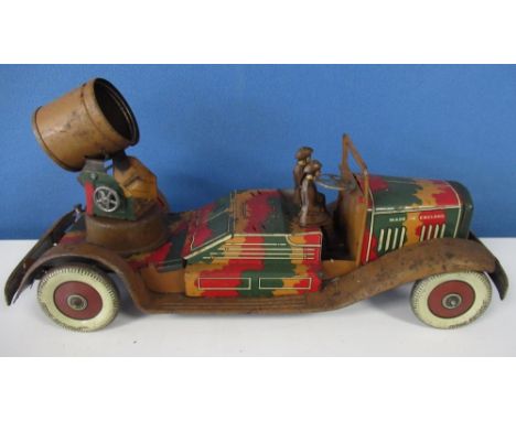 Camion De Pompier Mettoy En Tôle - Angleterre 1940 - Pièce De Collection