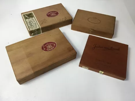 Sold at Auction: Marilyn Monroe Hand Made Cigar Box Hand Bag