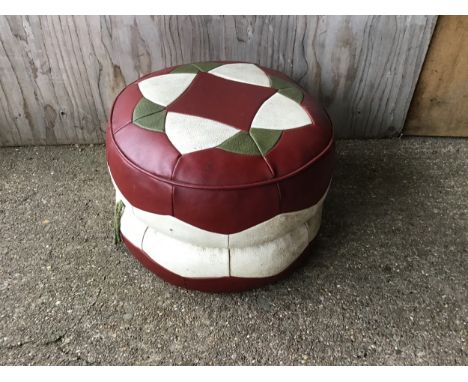 Retro Pouffe 