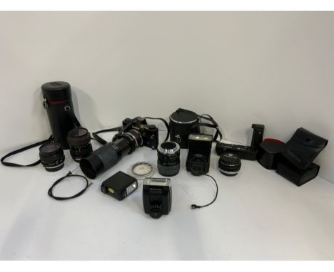 Olympus Camera, Lens and Light Meters etc 