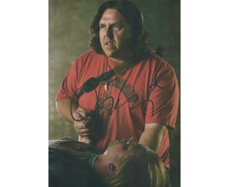 Nick Frost Signed 12x8 inch Colour Photo. Signed in black ink. Nicholas John Frost (born 28 March 1972) is a British actor, a