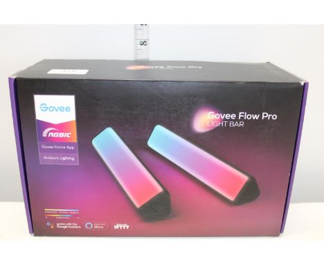 A boxed govee flow pro light bar 