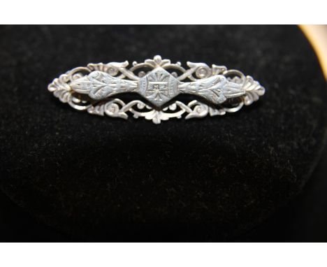 A vintage silver broch 