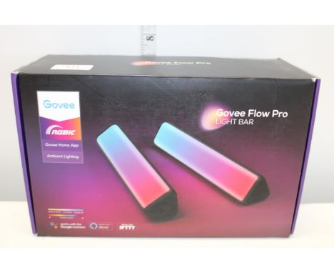 A boxed govee flow pro light bar 