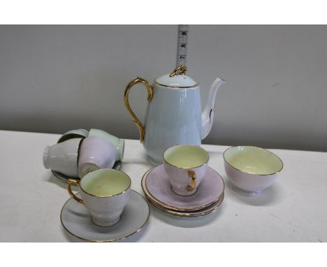 A vintage Windsor bone China coffee service 