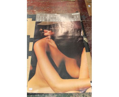 A vintage Pirelli calendar 