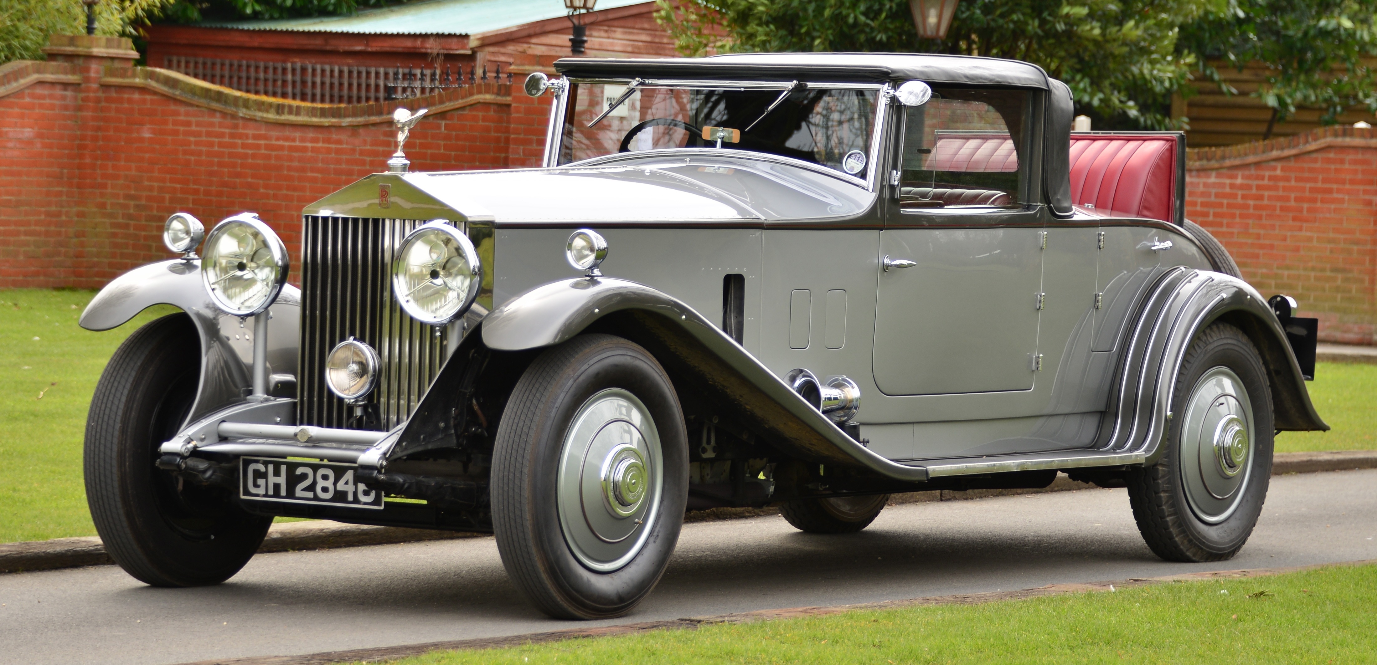 1930 Rolls Royce Phantom II 2 door Convertible - Registration No. 37GY ...