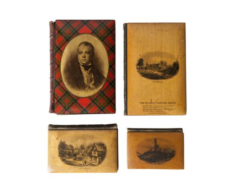 Mauchline Ware Bindings by William Hodges; see Trachtenberg, Mauchline Ware. Thomson(J.)Poetical works, T Ferns 161 [c.1871]-