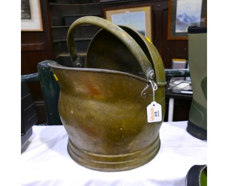 Brass coal helmet