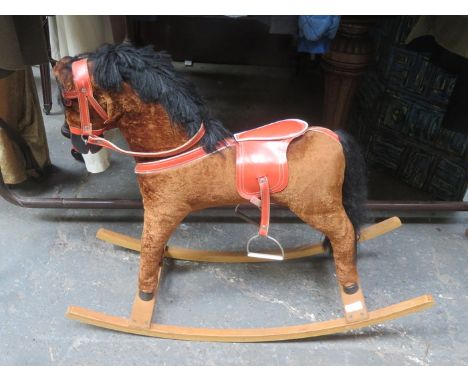 CHILD'S VINTAGE ROCKING HORSE 