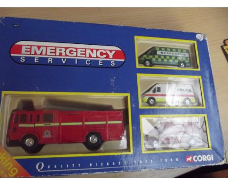 Corgi Emergency Service set, boxed