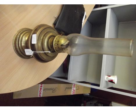 Brass oil lamp 