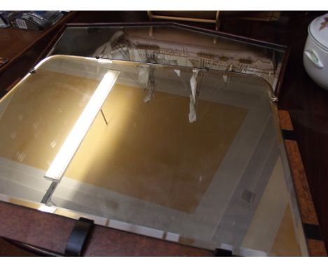 Two art deco mirrors