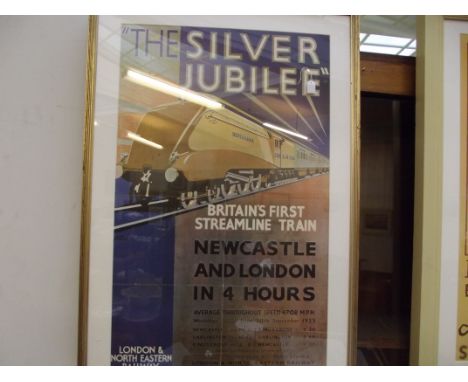 Framed reproduction poster, London and North Eastern Railway 