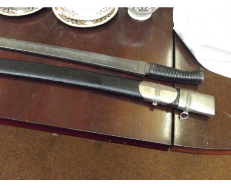 Victorian sword and scabbard 