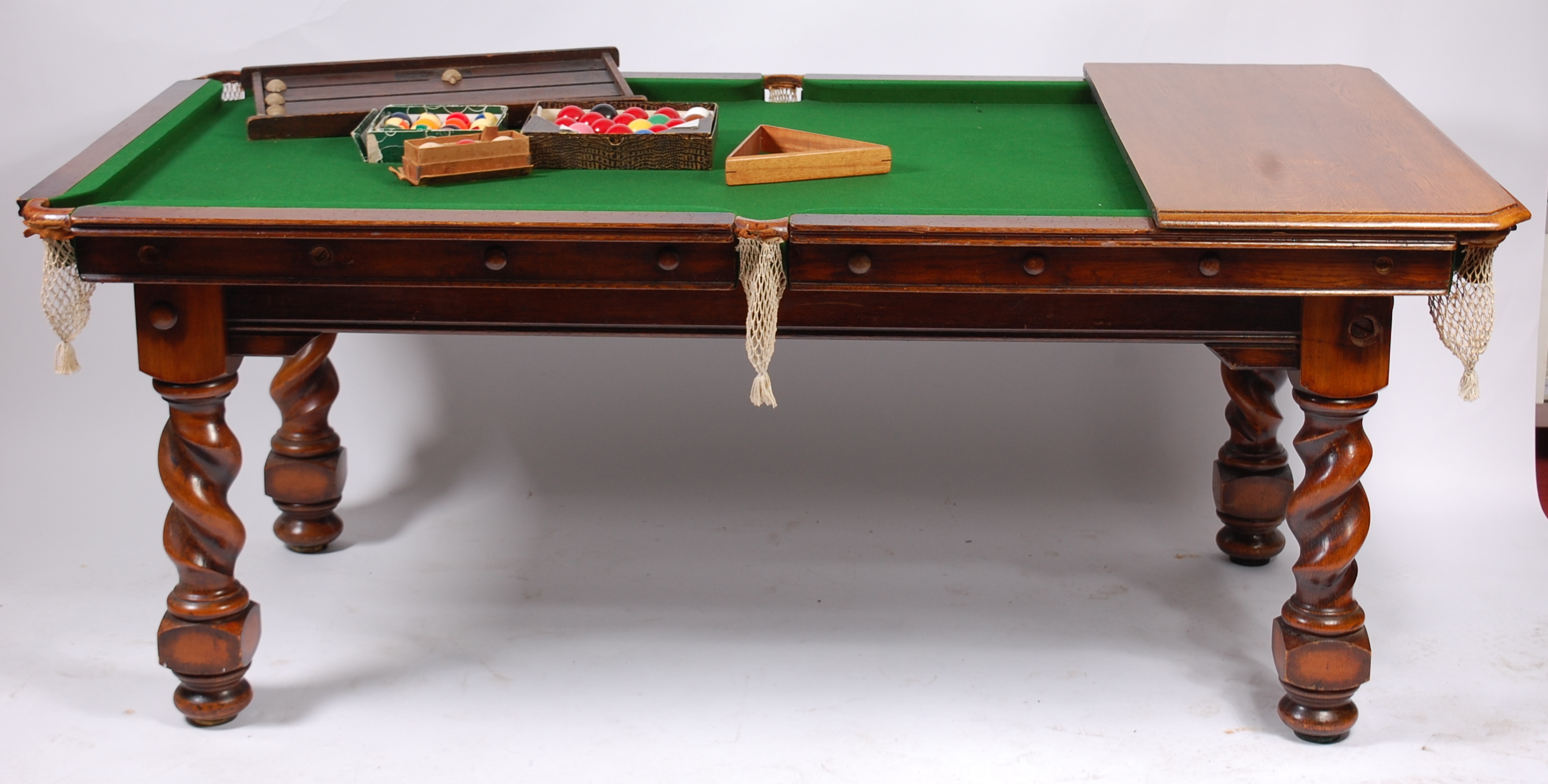 quarter size pool table