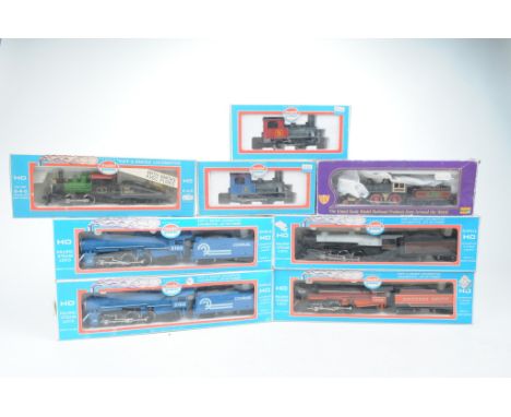 A boxed Model Power HO gauge steam locomotiveComprising 4-6-2 locomotive no. 2230 with eight wheel tender in Canadian Pacific