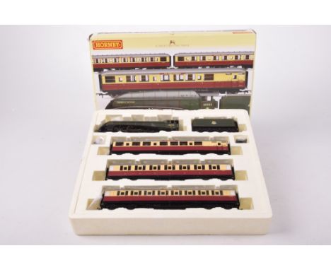 A boxed Hornby (China) '00' gauge 'The Northumbrian' train pack R2435Containing BR 4-6-2 'Andrew K McCosh' class A4 locomotiv