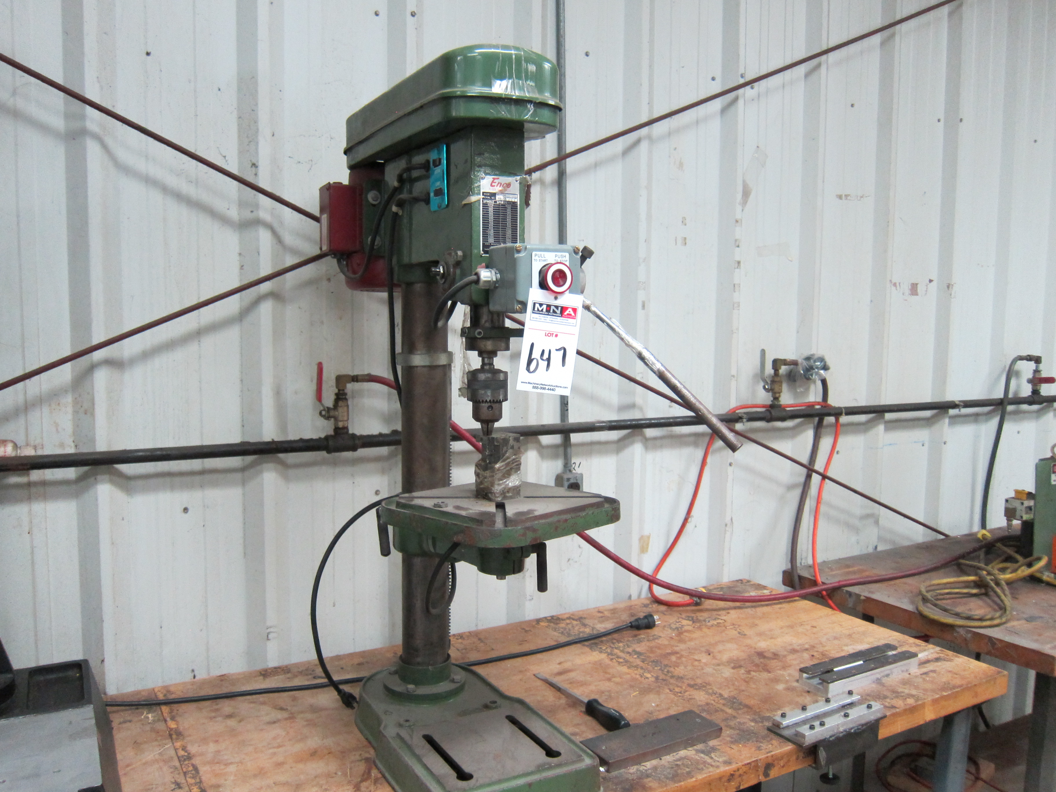ENCO DRILL PRESS MODEL 40030 S/N B9121417