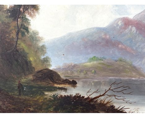 After S R PERCY, British, (XIX), Kilchoan Castle, Loch Awe,   coloured photolithographic print, published 1979, 55cm x 82cm; 