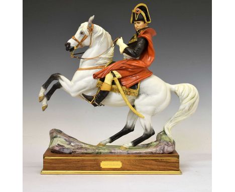 Bernard Winskill for Royal Worcester – Limited edition figure of Napoleon Bonaparte, from the Famous Military Commanders seri