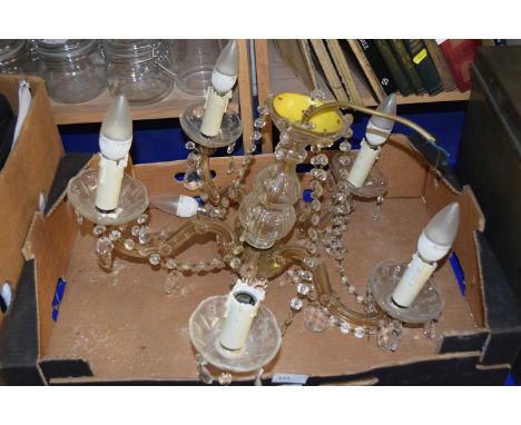 Five branch chandelier
