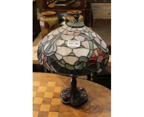 A Tiffany style lamp