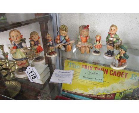 Collection of Goebel Hummel figures