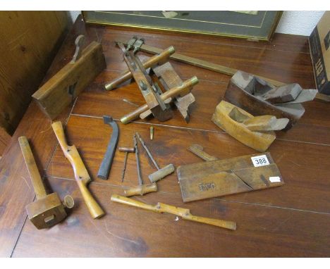 Vintage carpentry tools