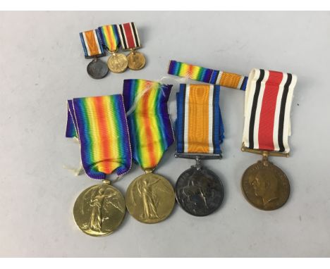 MEDAL GROUP AWARDED TO PTE A. FREDERICK., comprising the British War Medal 1914-1918 and the Victory Medal 1914-1919, each in