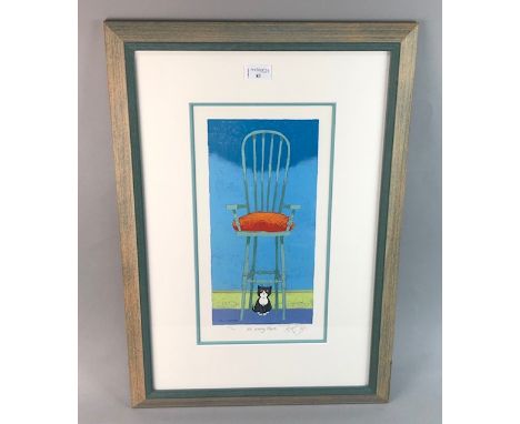 * TONI GOFFE, NO HIDING PLACE photo lithograph, signed, titled and numbered 322/600 in pencil 35cm x 17cm Mounted, framed and