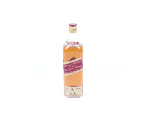 A bottle of Johnnie Walker red label old scotch whisky. 1l, 43% vol.