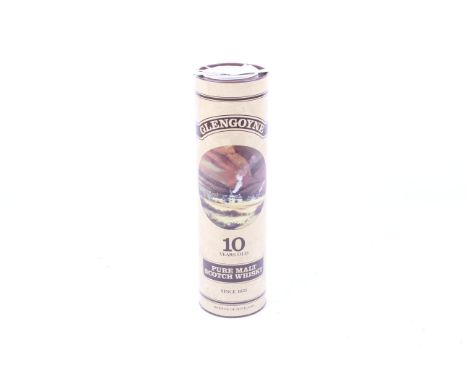 A bottle of Glengoyne 10 years old pure malt scotch whisky. in box with original seal on box, 1l, 43% vol.