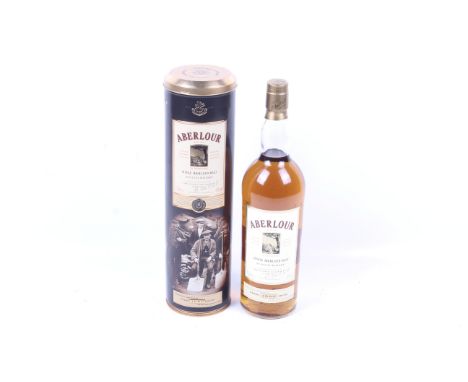 A bottle of Aberlour single highland malt scotch whisky 1990. Boxed, 1l, 40% vol.