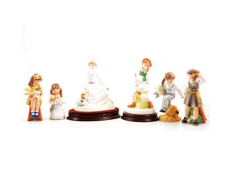 Royal Worcester Katie's Day Schooltime; Playtime; Teatime; Bathtime; Storytime; Bedtime; Royal Doulton Nursery Rhymes Collect