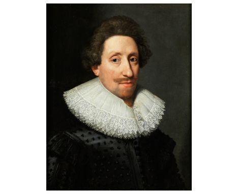Michiel Jansz van Mierevelt, 1567 Delft – 1641PORTRAIT WOHL DES HUGO DE GROOT (1583 – 1645) Öl auf Holz. 63,6 x 50,2 cm. Link