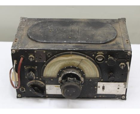 A WORLD WAR II FIELD RADIO/RECEIVER type R1155L, ref. no. 100/13045, set no. CE 1111, A and M (sold as a collector's item) 