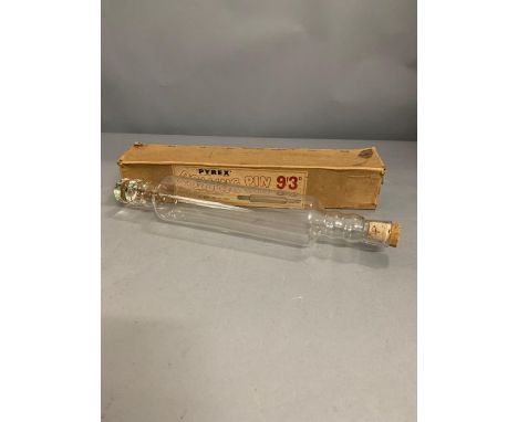 A Vintage Pyrex rolling pin