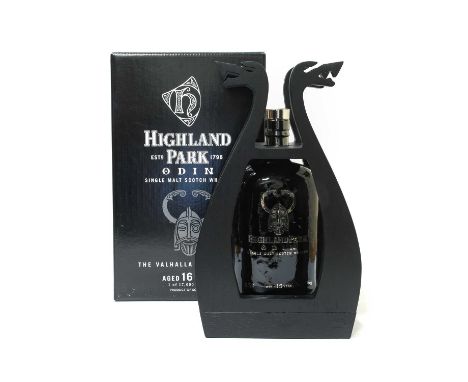 Highland Park "ODIN" 16 Year Old Single Malt Scotch Whisky, fourth release of the Valhalla Collection, one of 17,000 bottles,
