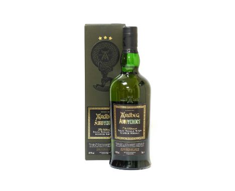 Ardbeg "Auriverdes" Islay Single Malt Scotch Whisky, 49.9% vol 700ml, in original cardboard sleeve (one bottle)