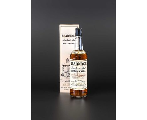 Bladnoch 8 Year Old Lowland Malt Scotch Whisky, 1980s bottling, 40% vol, 75cl, in original cardboard sleeve (one bottle)