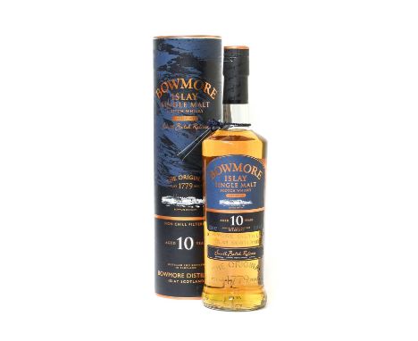 Bowmore Tempest 10 Year Old Islay Single Malt Scotch Whisky, small batch release No.I, bottled 2009, first fill bourbon cask,