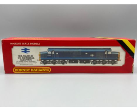 Hornby Railways 00 Gauge scale model locomotive - B.R. Class 37 CO-CO Diesel Electric, with original box