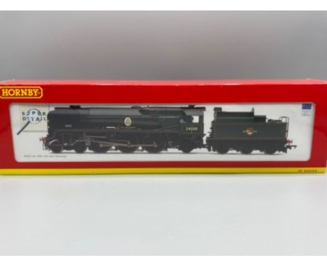 Hornby Railways 00 Gauge scale model locomotive - BR 4-6-2 Battle of Britain class 34088 213 Squadron, with original box