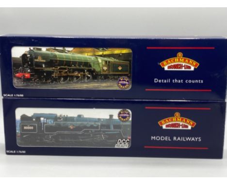 Two Bachmann Branch-Line model locomotives - both with original boxes - Class A1 60130 ‘Kestrel’ BR Green Late Crest &amp; 4M