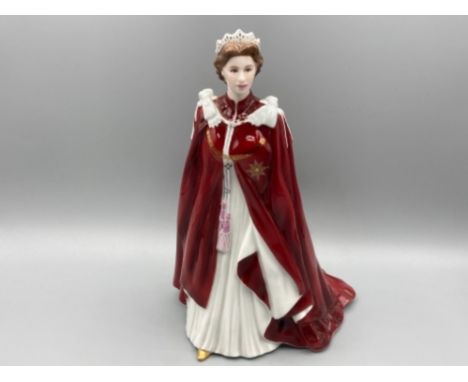 Royal Worcester figure “In celebration of the Queen’s 80th birthday 2006”