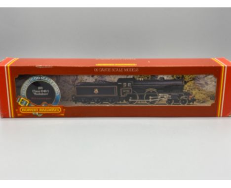 Hornby Railways 00 gauge scale model - BR class D49/1 Yorkshire locomotive &amp; tender, with original box