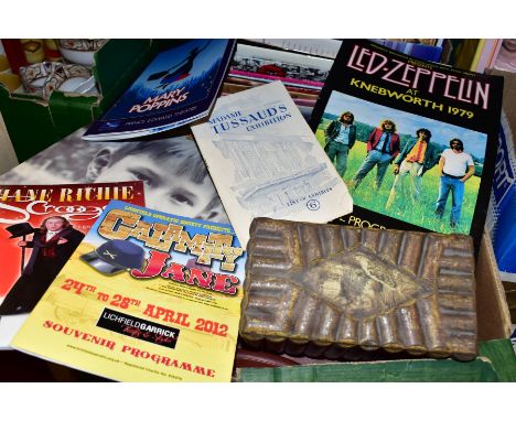 TOUR PROGRAMMES: LED ZEPPELIN AT KNEBWORTH 1979 AND PINK FLOYD, THE WALL, PERFORMED LIVE, included in a collection of approxi