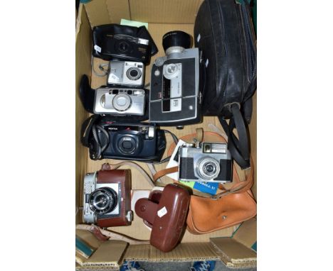 PHOTOGRAPHIC EQUIPMENT, to include Halina Rolls SLR Camera, a Boots Koroll II SLR Camera, acromatic F.55mm 1:8 lens, both wit