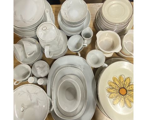 A quantity of mid winter Stonehenge dinner china together with Noritake dinnerware.